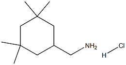 (3,3,5,5-tetramethylcyclohexyl)methanamine hydrochloride Structure