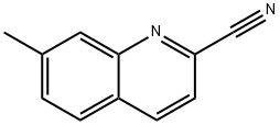 7-메틸퀴놀린-2-카르보니트릴 구조식 이미지