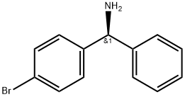 BENZENEMETHANAMINE, 4-BROMO-ALPHA-PHENYL-, (S)- Structure