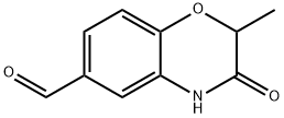 2-methyl-3-oxo-3,4-dihydro-2H-benzo[b][1,4]oxazine-6-carbaldehyde Structure