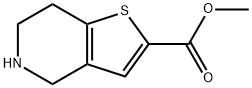 Methyl 4,5,6,7-tetrahydrothieno[3,2-c]pyridine-2-carboxylate Structure