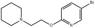 5-브로모-2-(2-피페리딘-1-일-에톡시)-피리딘 구조식 이미지