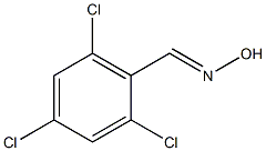 2,4,6-Trichloro-benzaldehyde-oxime 구조식 이미지