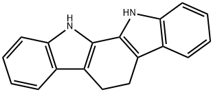 5,6,11,12-tetrahydroindolo[2,3-a]carbazole 구조식 이미지