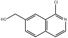 (1-chloroisoquinolin-7-yl)methanol Structure