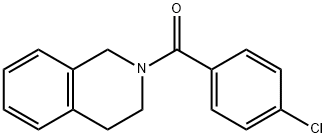 (4-chlorophenyl)(3,4-dihydroisoquinolin-2(1H)-yl)methanone Structure