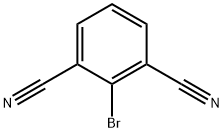 1-브로모-2,6-디시아노벤젠 구조식 이미지