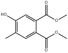 Dimethyl 4-hydroxy-5-methylphthalate 구조식 이미지