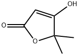 4-하이드록시-5,5-디메틸푸란-2(5H)-온 구조식 이미지