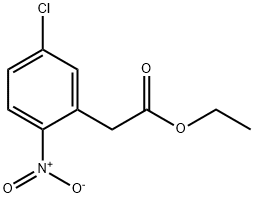 ethyl 2-(5-chloro-2-nitrophenyl)acetate Structure