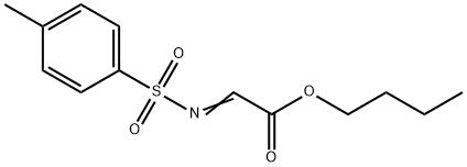 n-Butyl N-(p-Toluenesulfonyl)iminoacetate Structure