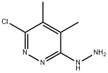 3-chloro-6-hydrazinyl-4,5-dimethylPyridazine 구조식 이미지