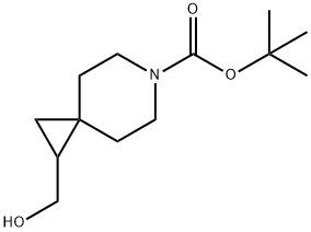 tert-butyl 1-(hydroxymethyl)-6-azaspiro[2.5]octane-6-carboxylate 구조식 이미지