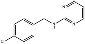 N-(4-Chlorobenzyl)pyrimidin-2-amine Structure