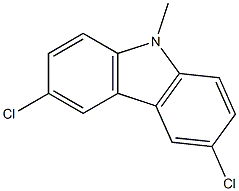 9H-Carbazole, 3,6-dichloro-9-methyl-
 Structure