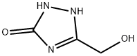 5-(hydroxymethyl)-1,2-dihydro-1,2,4-triazol-3-one Structure
