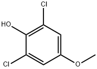 2,6-dichloro-4-methoxyphenol 구조식 이미지