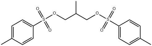 2-Methylpropane-1,3-diyl bis(4-methylbenzenesulfonate) Structure
