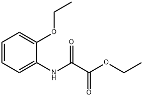 N-(2-Ethoxy-phenyl)-oxalamic acid ethyl ester 구조식 이미지