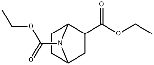 7-Azabicyclo[2.2.1]heptane-2,7-dicarboxylic acid, diethyl ester
 Structure