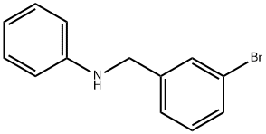 N-(3-bromobenzyl)benzenamine Structure