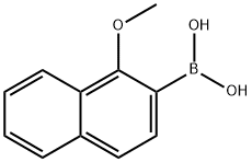 (1-methoxynaphthalen-2-yl)boronic acid 구조식 이미지