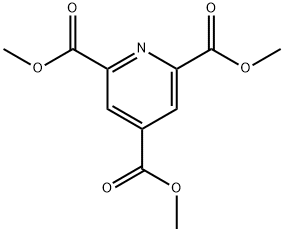 trimethyl pyridine-2,4,6-tricarboxylate Structure