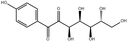 1-(4-Hydroxybenzoyl)glucose Structure