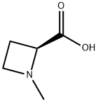 (2S)-1-Methyl-2-azetidinecarboxylic acid Structure