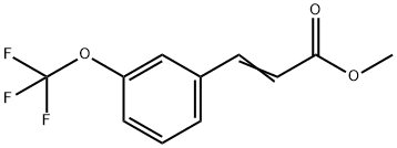 Methyl 3-(trifluoromethoxy)cinnamate Structure