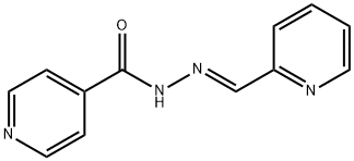N'-[(E)-pyridin-2-ylmethylidene]pyridine-4-carbohydrazide 구조식 이미지