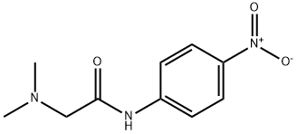 2-(dimethylamino)-N-(4-nitrophenyl)acetamide 구조식 이미지