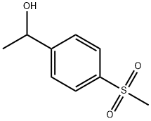 1-(4-(methylsulfonyl)phenyl)ethanol 구조식 이미지