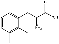 (2S)-2-아미노-3-(2,3-디메틸페닐)프로판산 구조식 이미지