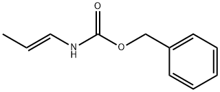 (E)-benzyl prop-1-en-1-ylcarbamate Structure
