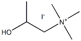 beta-Methylcholine Iodide 구조식 이미지