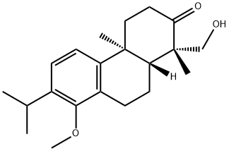 3,4,4a,9,10,10a-heexahydro-8-hydroxy-1-(hydroxymethyl)-1,4a-dimethyl-7-(1-methylethyl)-phenanthrene-2(1H)-one 구조식 이미지