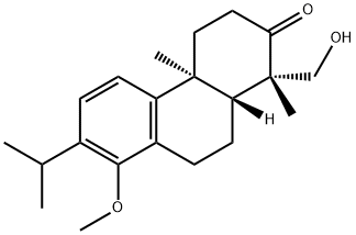 3,4,4a,9,10,10a-heexahydro-8-hydroxy-1-(hydroxymethyl)-1,4a-dimethyl-7-(1-methylethyl)-phenanthrene-2(1H)-one Structure