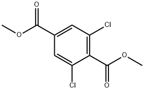 dimethyl 2,6-dichlorobenzene-1,4-dioate 구조식 이미지