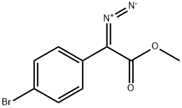 methyl 2-(4-bromophenyl)-2-diazoacetate 구조식 이미지