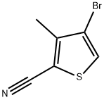 4-bromo-3-methylthiophene-2-carbonitrile Structure
