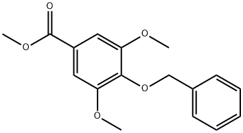 Methyl 4-(benzyloxy)-3,5-dimethoxybenzoate 구조식 이미지