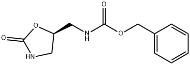 (R)-Benzyl ((2-oxooxazolidin-5-yl)methyl)carbamate Structure
