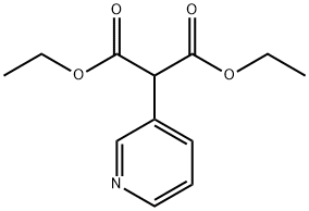 2-Pyridin-3-yl-malonic acid diethyl ester 구조식 이미지