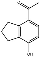 1-(7-hydroxy-indan-4-yl)-ethanone Structure