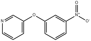 3-(3-Pyridinyloxy)-1-nitrobenzene 구조식 이미지