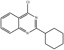 4-Chloro-2-cyclohexylquinazoline Structure