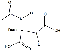 N-Acetyl-L-aspartic Acid-d3 Structure