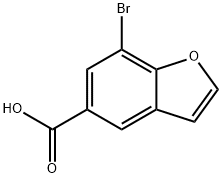 7-bromobenzofuran-5-carboxylic acid Structure