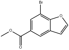 methyl 7-bromobenzofuran-5-carboxylate Structure